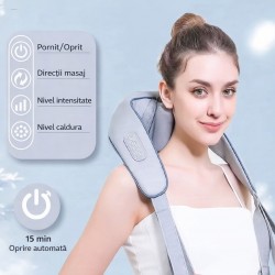 Aparat de masaj pentru gat si umeri NECKY